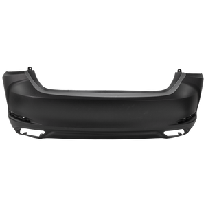 ES350 19-22 REAR BUMPER COVER, Primed, w/o Park Distance Control Sensor Holes and F Sport Pkg., North America Built Vehicle - CAPA