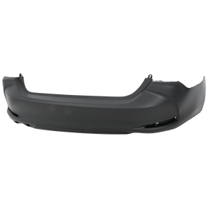 ES350 19-21 REAR BUMPER COVER, Primed, Power Luggage Lid, w/o Park Distance Control Sensor Holes and F Sport Package, Japan Built Vehicle