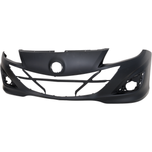 MAZDA 3 10-10/12-13 FRONT BUMPER COVER, Primed, 2.3L Eng - CAPA