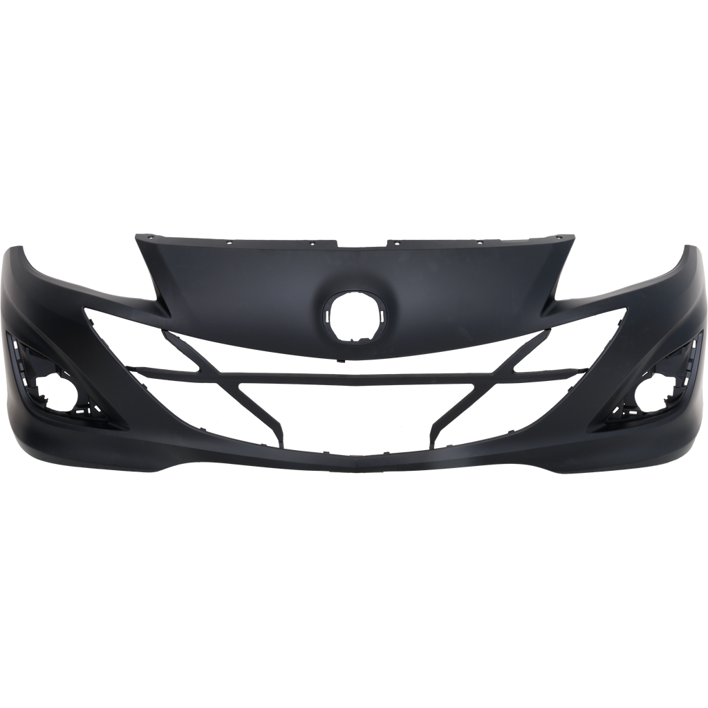 MAZDA 3 10-10/12-13 FRONT BUMPER COVER, Primed, 2.3L Eng - CAPA