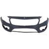 GLA250 18-20 FRONT BUMPER COVER, Primed, w/ AMG Styling Pkg., w/ Parktronic/Front View Camera