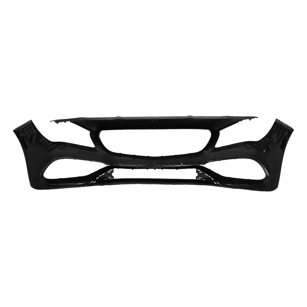 CLA45/CLA250 17-19 FRONT BUMPER COVER, Primed Gray, w/o Active Park Assist Sensor Holes