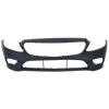 C300 19-23 FRONT BUMPER COVER, Primed, w/o AMG Package, Camera Hole and Active Park Assist Snsr Holes, Convertible/Coupe