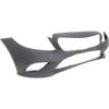 C300 19-22 FRONT BUMPER COVER, Primed, w/o AMG Package, w/ Camera Hole and Active Park Assist Snsr Holes, Convertible/Coupe/Sedan