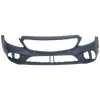 C300 19-22 FRONT BUMPER COVER, Primed, w/ AMG Package and Active Park Assist Snsr Holes, w/o Camera Hole, Convertible/Coupe/Sedan