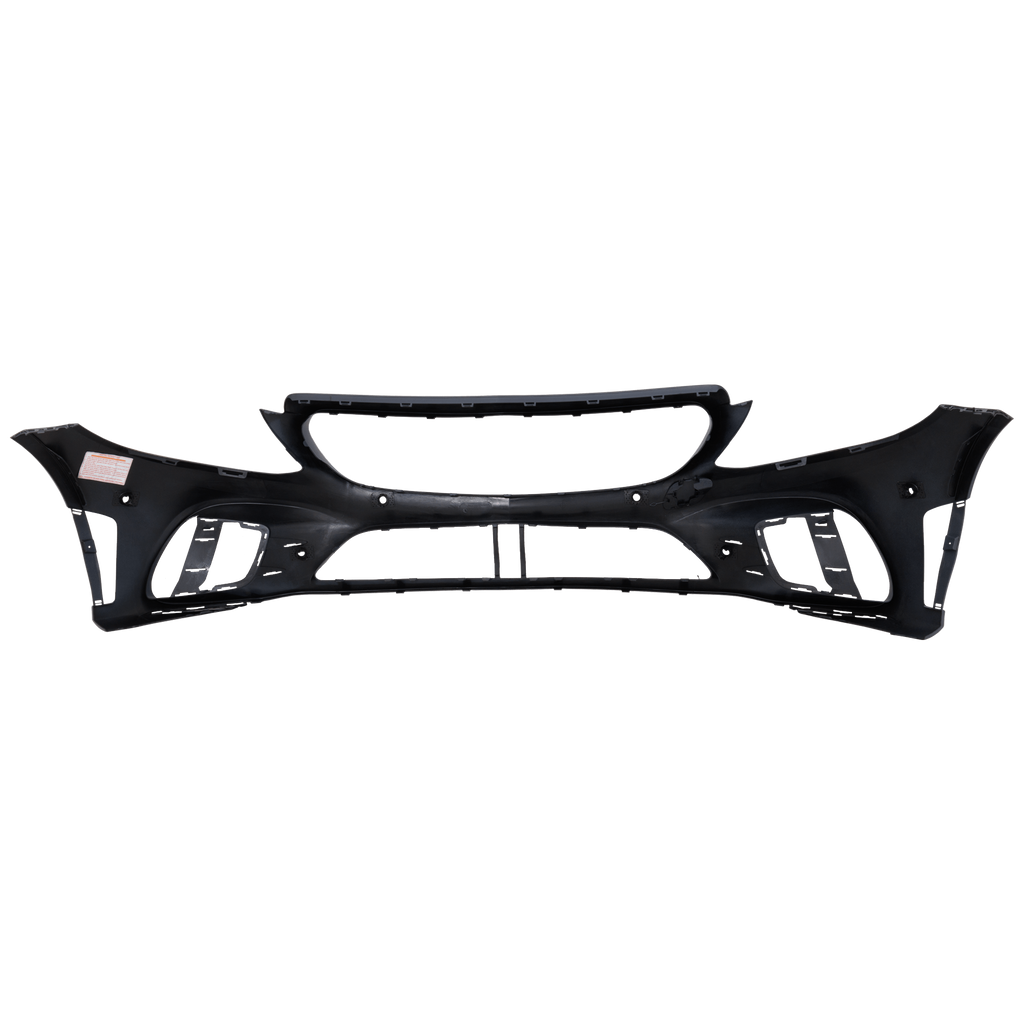 C300 19-22 FRONT BUMPER COVER, Primed, w/ AMG Package and Active Park Assist Snsr Holes, w/o Camera Hole, Convertible/Coupe/Sedan