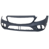 C300 19-22 FRONT BUMPER COVER, Primed, w/ AMG Package and Camera Hole, w/o Active Park Assist Snsr Holes, Convertible/Coupe/Sedan