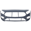 Front Bumper Cover Primed For 2019-2022 Mercedes Benz A-Series With AMG Styling Without Active Park Assist Sensor Holes Replacement RM01030102P