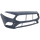 Front Bumper Cover Primed For 2019-2022 Mercedes Benz A-Series With AMG Styling Without Active Park Assist Sensor Holes Replacement RM01030102P