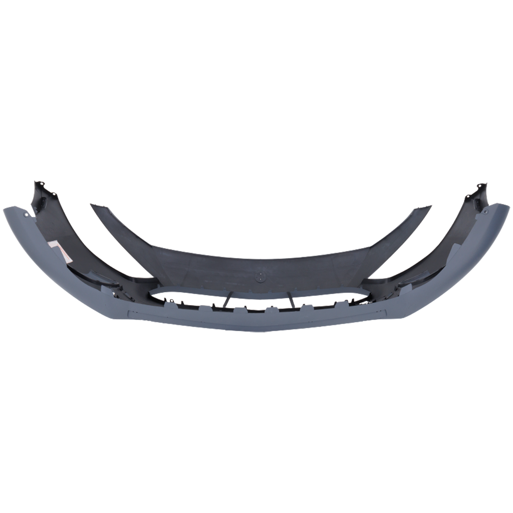 Front Bumper Cover Primed For 2019-2022 Mercedes Benz A-Series With AMG Styling Without Active Park Assist Sensor Holes Replacement RM01030102P