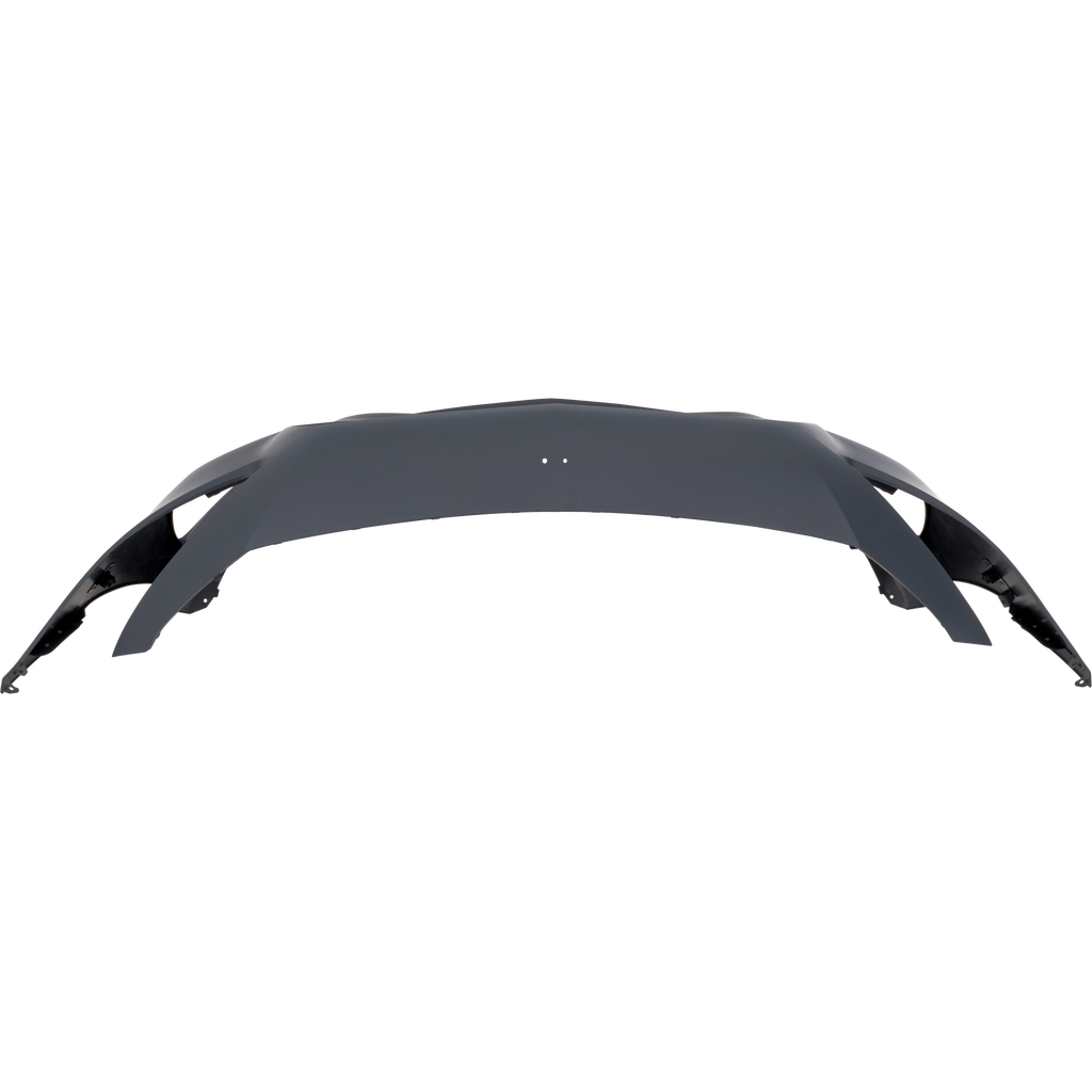 Front Bumper Cover Primed For 2019-2022 Mercedes Benz A-Series With AMG Styling | Active Park Assist Sensor Holes Without Camera Holes Replacement RM01030104P