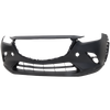 CX-3 19-21 FRONT BUMPER COVER, Primed Top/Textured Bottom, w/ Chrome Molding