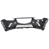 CX-3 19-21 FRONT BUMPER COVER, Primed Top/Textured Bottom, w/ Chrome Molding