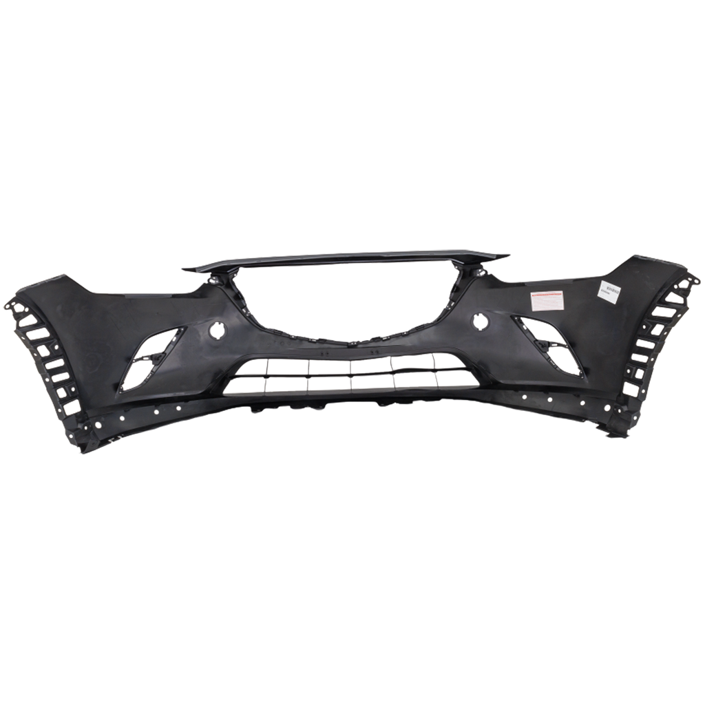 CX-3 19-21 FRONT BUMPER COVER, Primed Top/Textured Bottom, w/ Chrome Molding