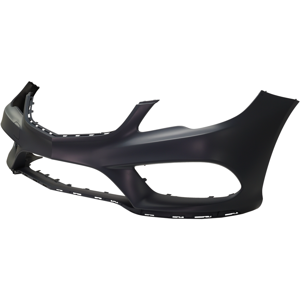 E-CLASS 14-17 FRONT BUMPER COVER, Primed, w/ AMG Styling Package, w/o Parktronic Holes, Coupe/Convertible