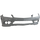 C-CLASS 08-11 FRONT BUMPER COVER, Prmd, (Exc. C63 AMG Model), w/ AMG Pkg, w/o HLW Holes, w/ Ptronic Holes, w/o Side Marker Light Holes