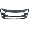 CLA250 20-21 FRONT BUMPER COVER, Primed, w/o AMG Package, w/ Active Park Assist Sensor Holes