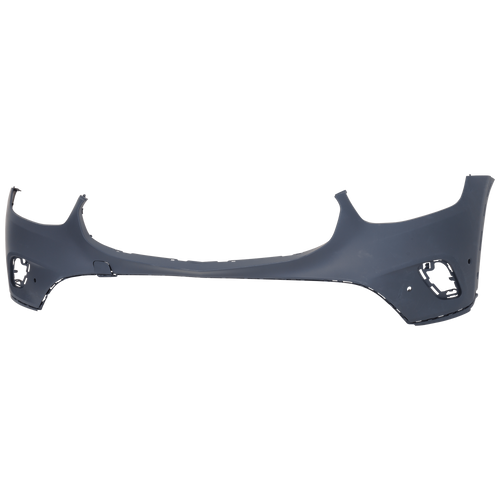 GLC-CLASS 20-22 FRONT BUMPER COVER, Primed, w/o AMG Styling Pkg, w/ Active Park Assist Sensor Holes, w/ Tow Hook Cover