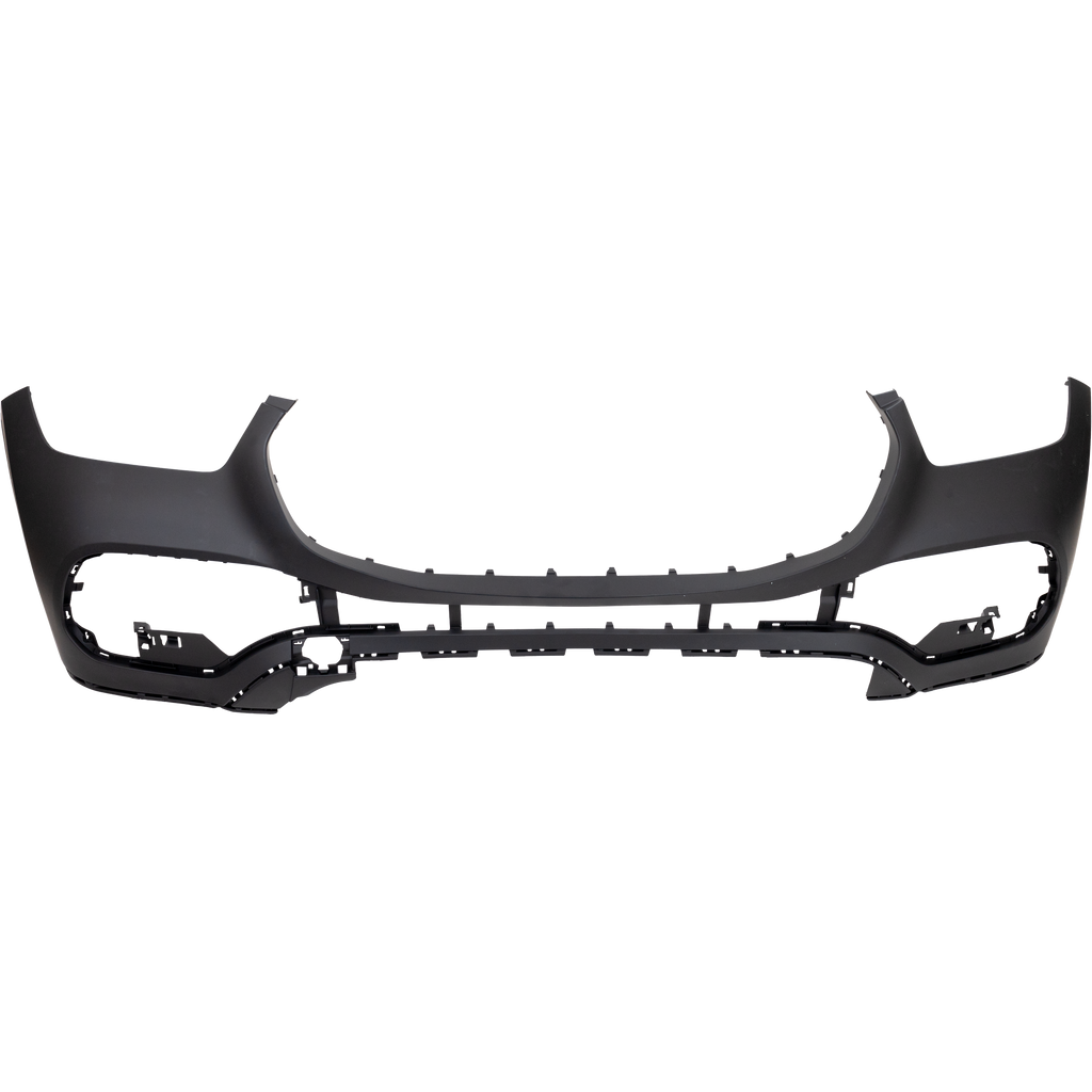 GLE350/GLE450 20-22 FRONT BUMPER COVER, Upper, Primed, w/o Active Park Assist Sensor Hole, w/o AMG Styling Package, w/ Tow Hook Cover