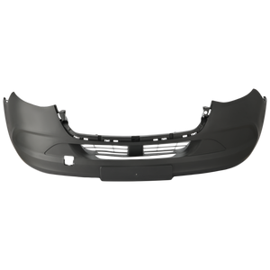 MERCEDES BENZ SPRINTER 19-22 FRONT BUMPER COVER, Textured, w/o Fog Lamp and Front View Camera Holes, w/o Tow Hook Cover, Cargo/Passenger Van - CAPA