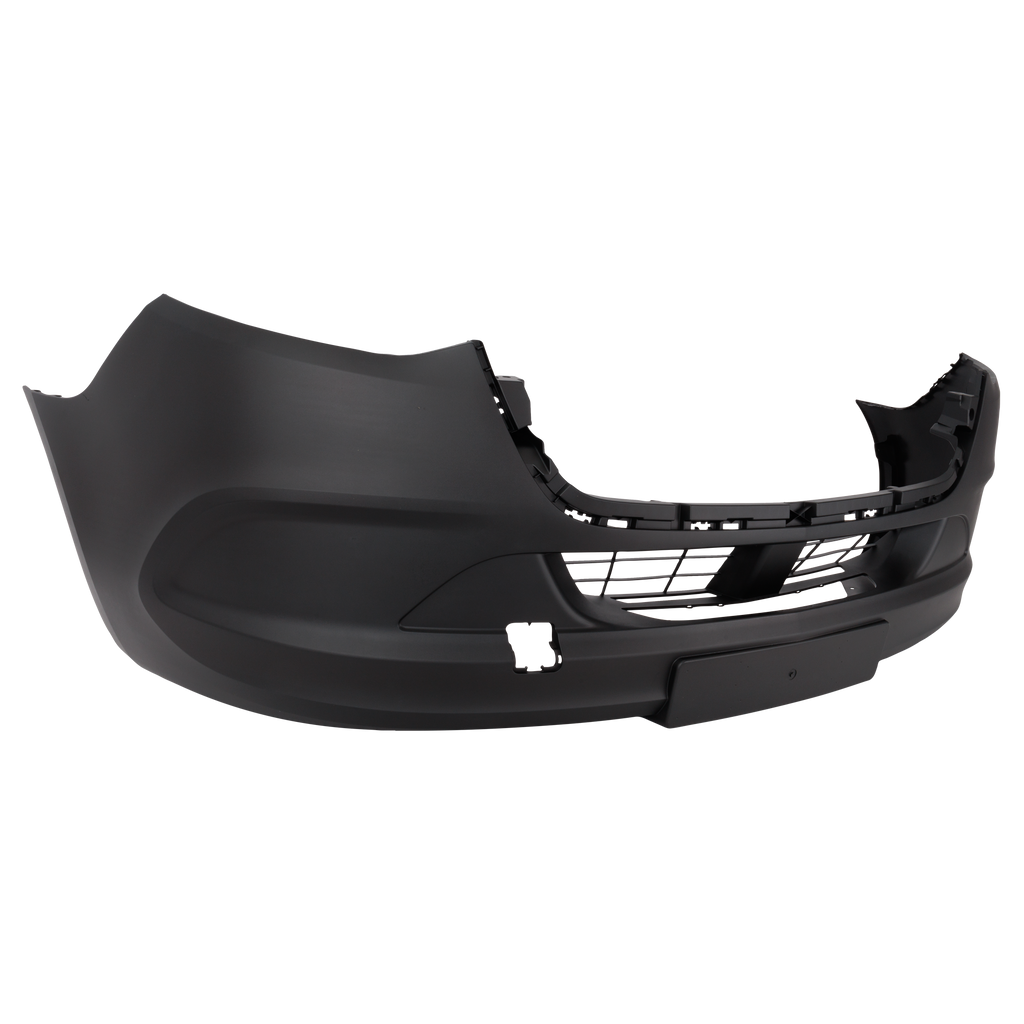 MERCEDES BENZ SPRINTER 19-22 FRONT BUMPER COVER, Primed, w/o Fog Lamp Holes, w/o Front View Camera Holes, Cargo/Passenger Van - CAPA