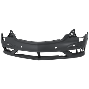 R-CLASS 06-10 FRONT BUMPER COVER, Primed, w/ AMG Styling Package and Headlight Washer Holes, w/o Parktronic Holes