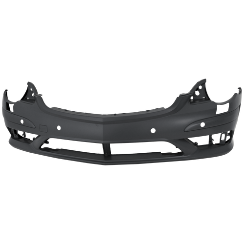R-CLASS 06-10 FRONT BUMPER COVER, Primed, w/ AMG Styling Package and Headlight Washer Holes, w/o Parktronic Holes