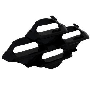MAZDA 3 19-23 FRONT BUMPER TOW HOOK, Gloss Black, Sedan, Japan/Mexico Built Vehicle
