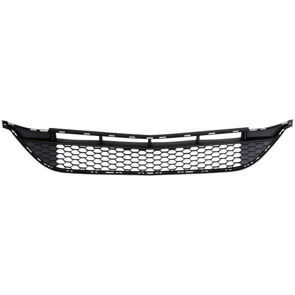 A-CLASS 19-21/CLA-CLASS 20-20 FRONT BUMPER GRILLE, Center, Textured Black, Sedan, (A220/CLA250, w/ AMG Package)