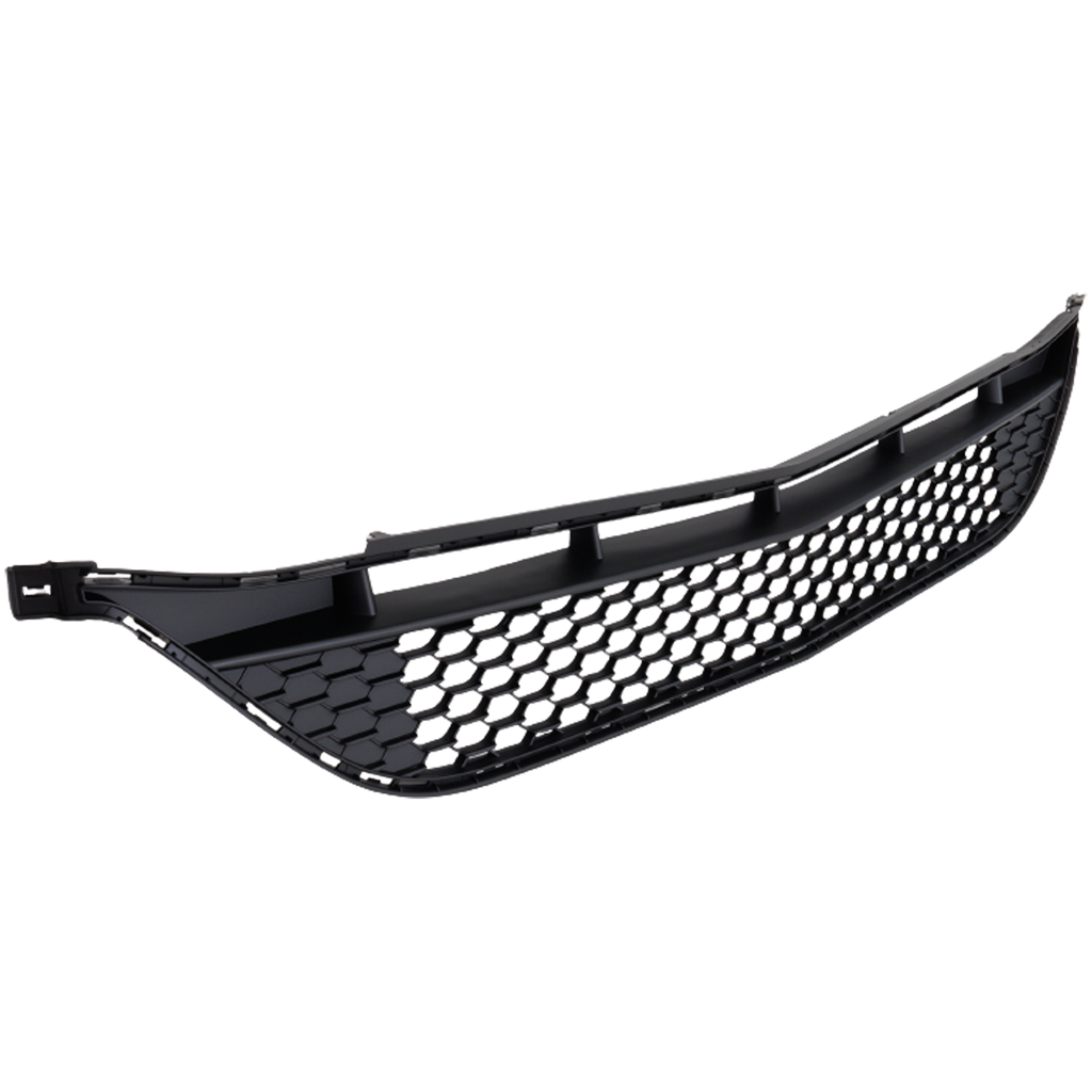 A-CLASS 19-21/CLA-CLASS 20-20 FRONT BUMPER GRILLE, Center, Textured Black, Sedan, (A220/CLA250, w/ AMG Package)