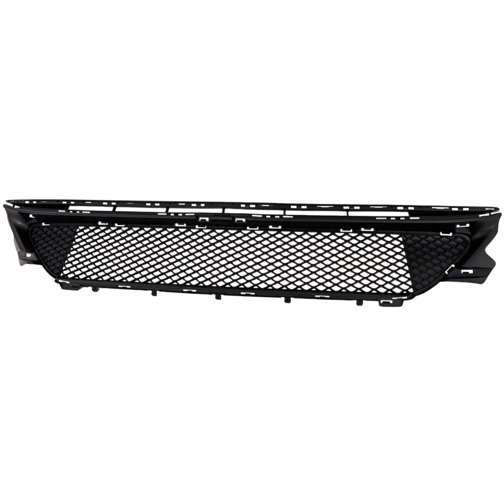 C300 19-22 FRONT BUMPER GRILLE, Center, Textured Dark Gray, w/o AMG Package, Coupe/(19-21, Convertible/Sedan) - CAPA