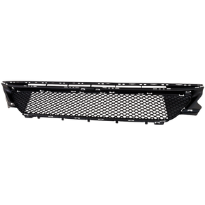 C300 19-22 FRONT BUMPER GRILLE, Center, Textured Dark Gray, w/o AMG Package, Coupe/(19-21, Convertible/Sedan) - CAPA