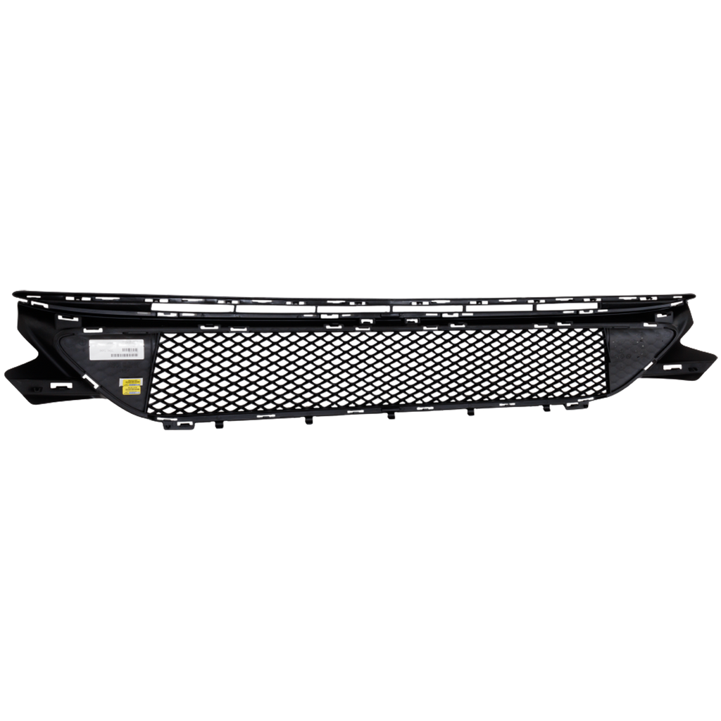 C300 19-22 FRONT BUMPER GRILLE, Center, Textured Dark Gray, w/o AMG Package, Coupe/(19-21, Convertible/Sedan) - CAPA