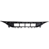 E-CLASS 21-23 FRONT BUMPER GRILLE, Center, Textured Black, (E450, w/ AMG Package)/(Exc. E63 AMG S Model)