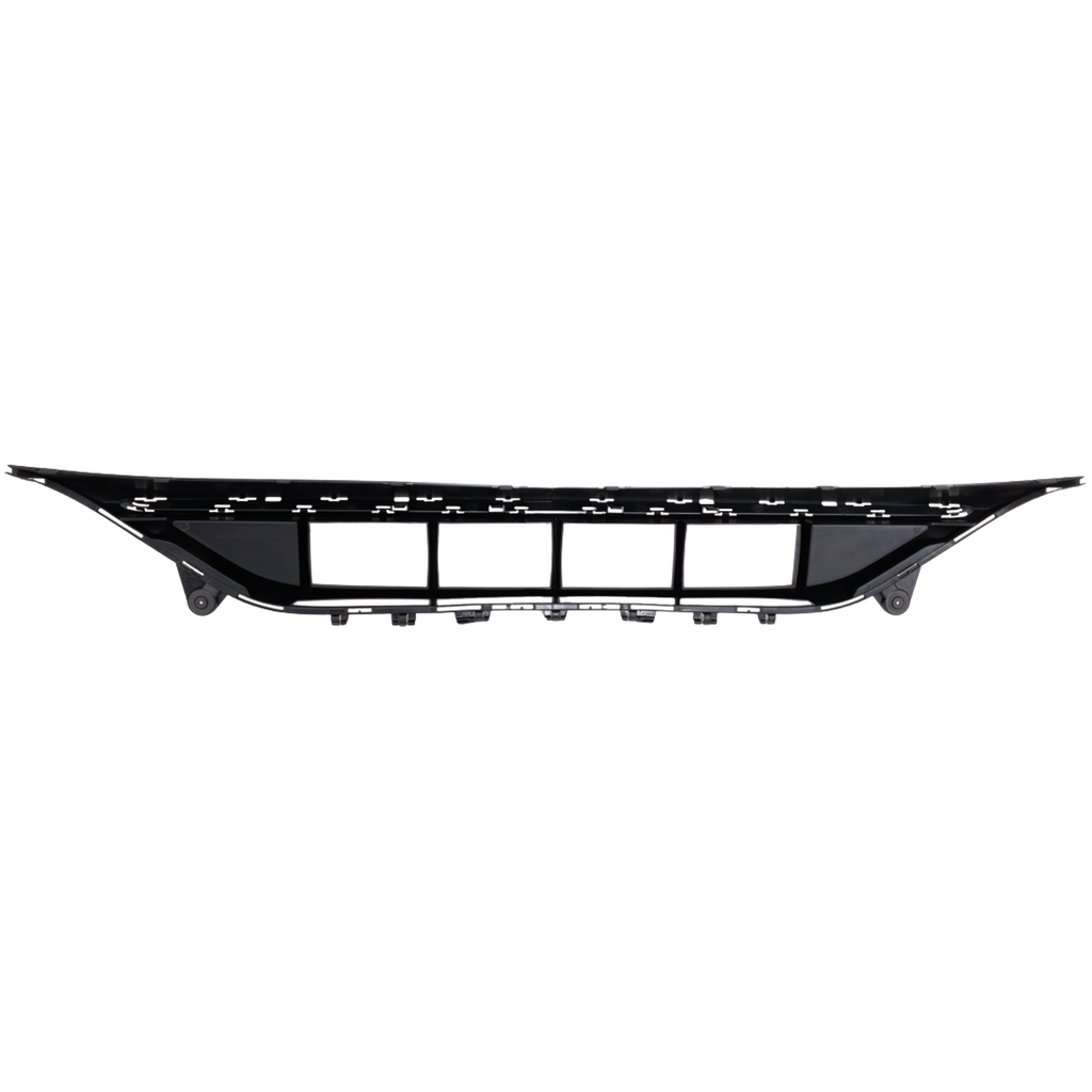 E-CLASS 21-23 FRONT BUMPER GRILLE, Center, Textured Black, (E450, w/ AMG Package)/(Exc. E63 AMG S Model)