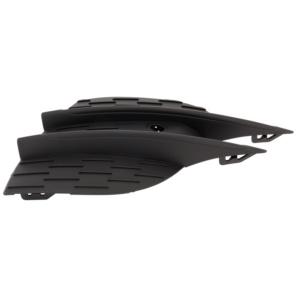E-CLASS 21-22 FRONT BUMPER GRILLE RH, Outer, Textured Black, (E450, w/ AMG Package)/(Exc. E63 AMG S Model)