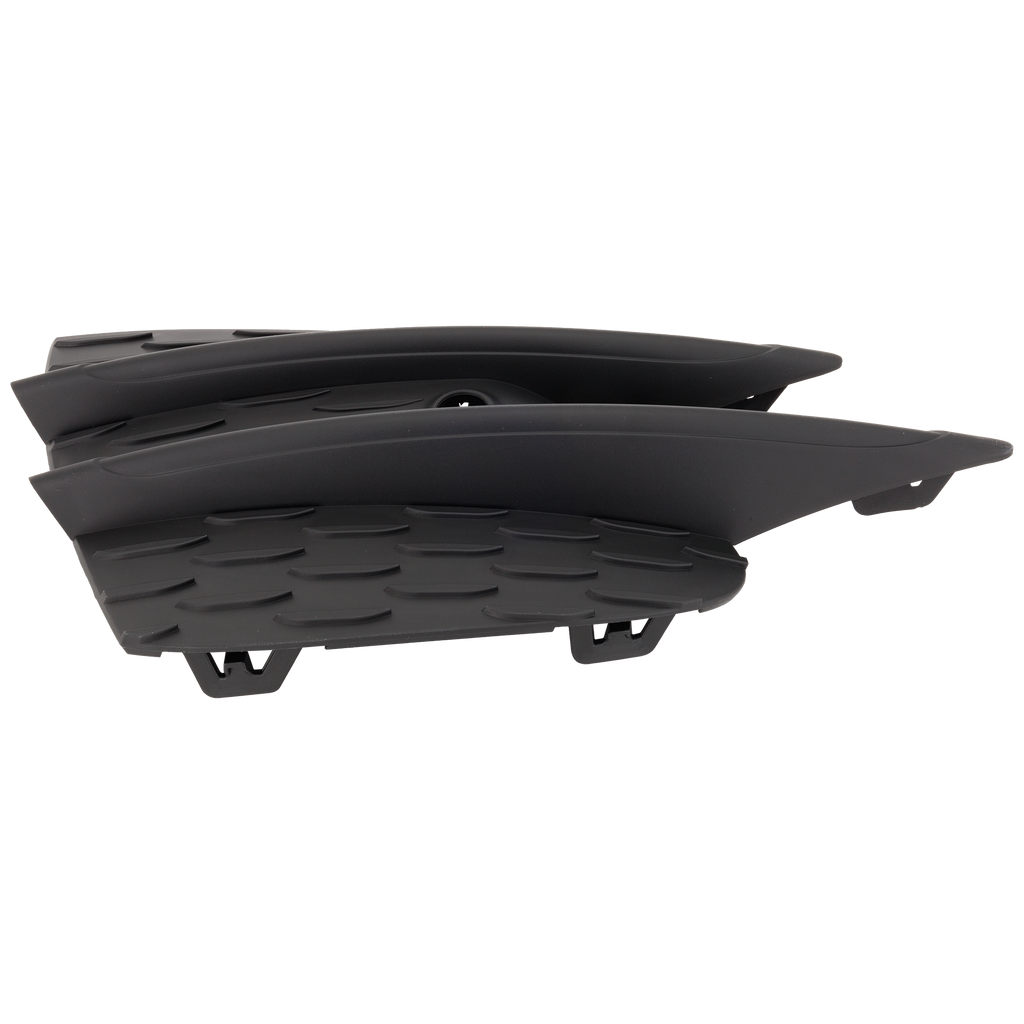 E-CLASS 21-23 FRONT BUMPER GRILLE LH, Outer, Textured Black, (E450, w/ AMG Package)/(Exc. E63 AMG S Model)