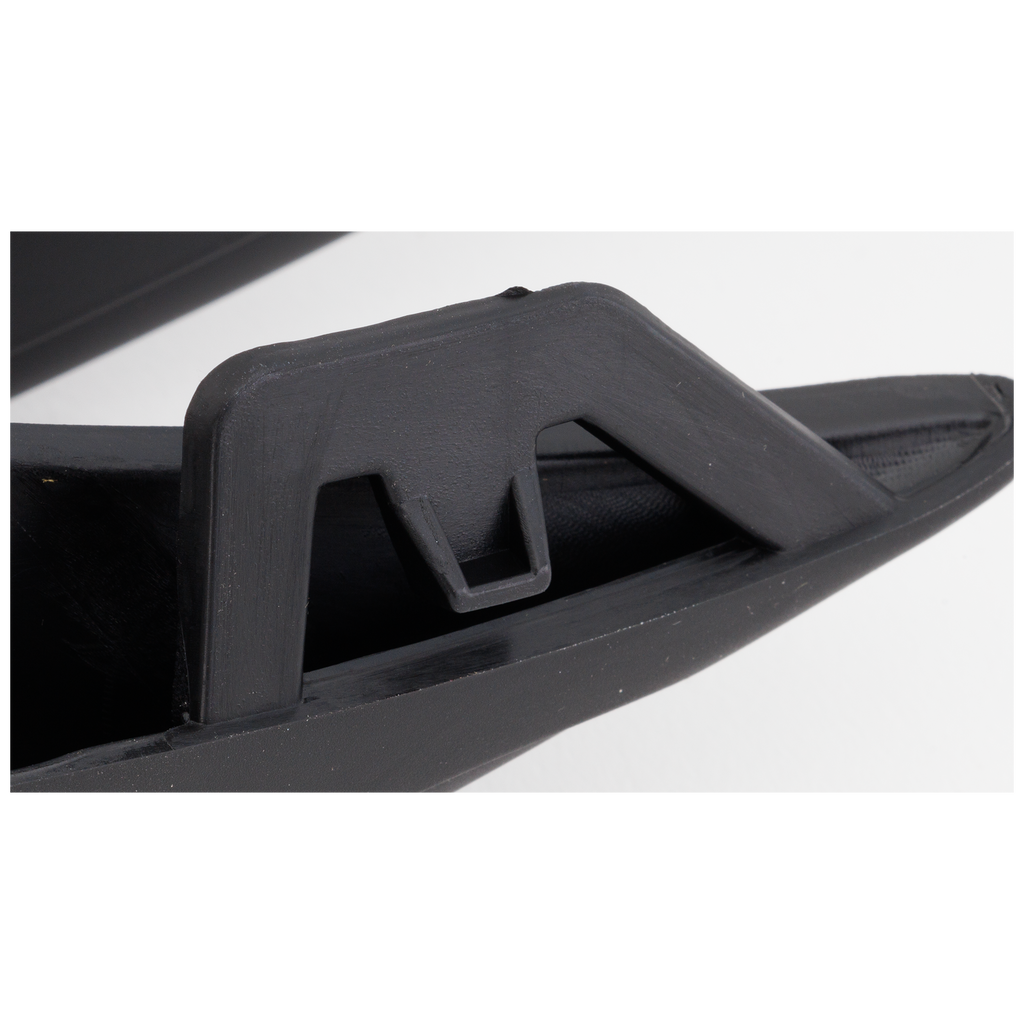 E-CLASS 21-23 FRONT BUMPER GRILLE LH, Outer, Textured Black, (E450, w/ AMG Package)/(Exc. E63 AMG S Model)