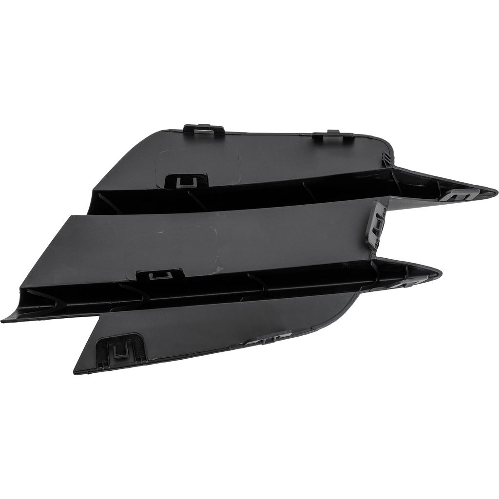 C300 19-22 FRONT BUMPER GRILLE LH, Textured Black, w/ AMG Package, Coupe/(19-21, Convertible/Sedan)