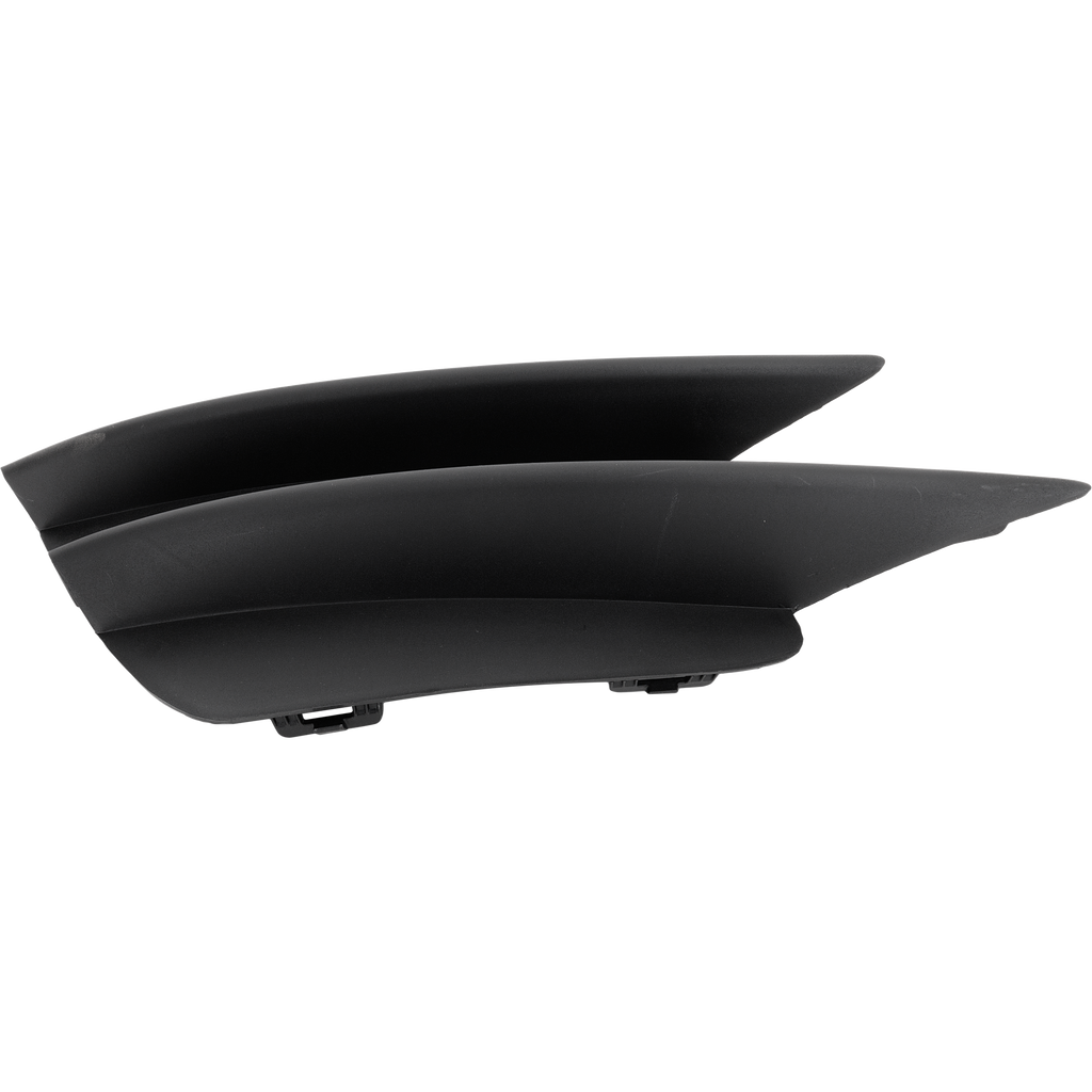 C300 19-22 FRONT BUMPER GRILLE LH, Textured Black, w/ AMG Package, Coupe/(19-21, Convertible/Sedan)