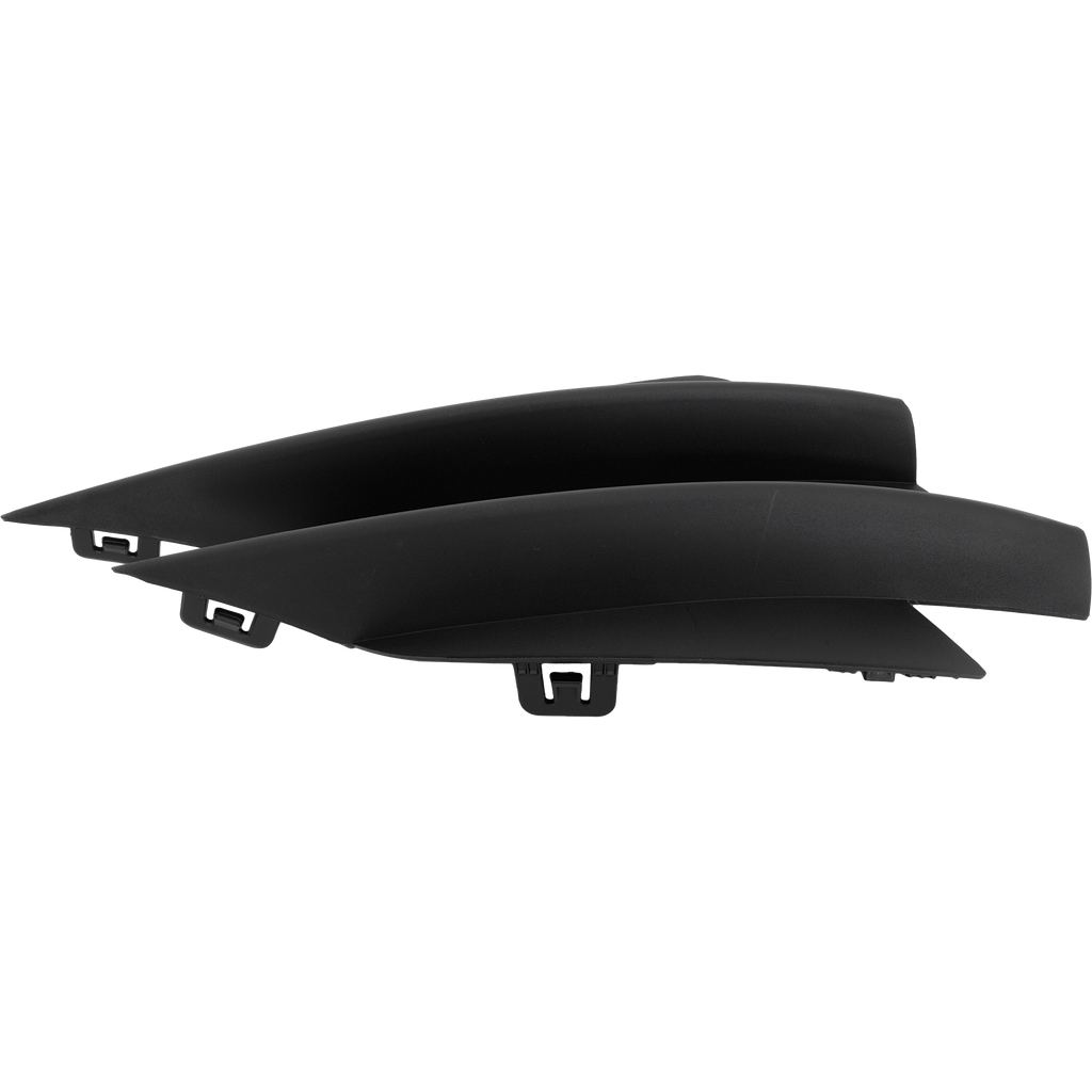 C300 19-22 FRONT BUMPER GRILLE LH, Textured Black, w/ AMG Package, Coupe/(19-21, Convertible/Sedan)
