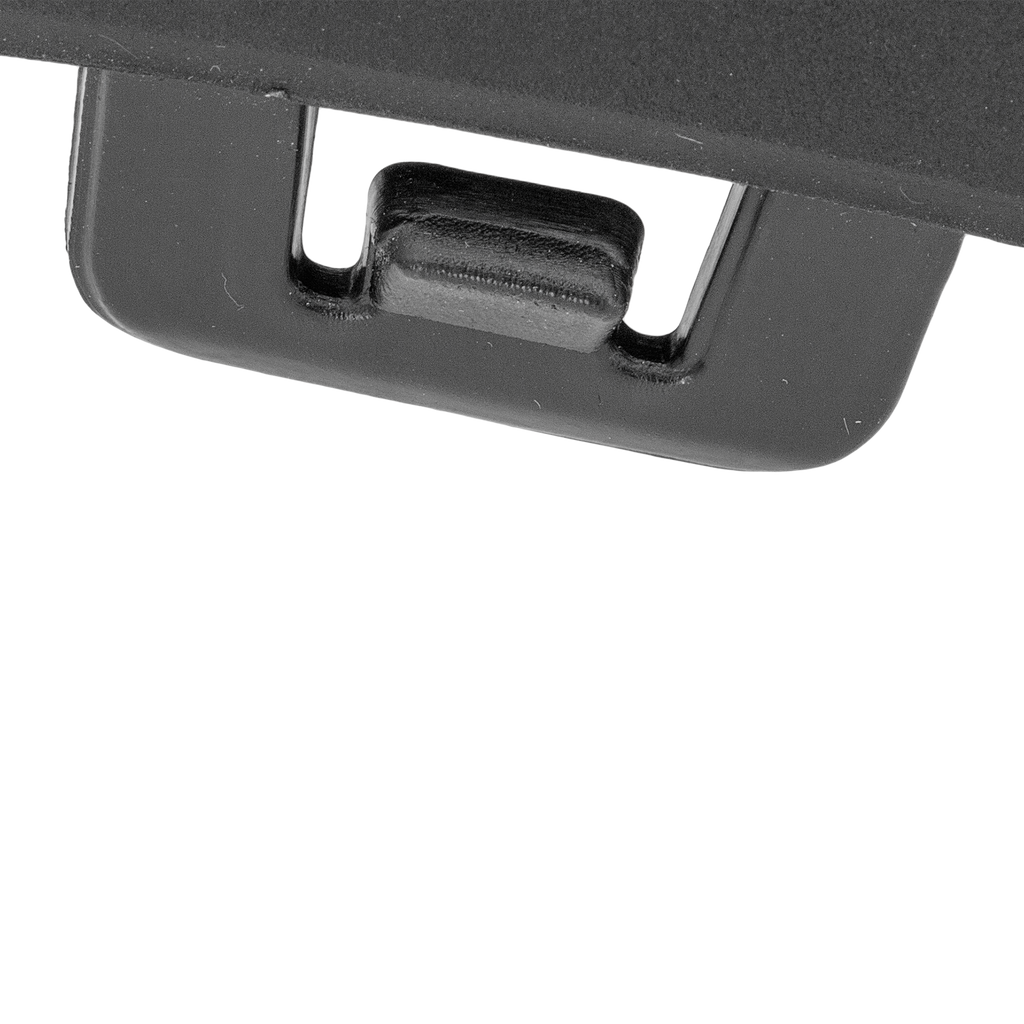 C300 19-22 FRONT BUMPER GRILLE LH, Textured Black, w/ AMG Package, Coupe/(19-21, Convertible/Sedan)