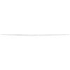 CLA250 20-23 FRONT BUMPER MOLDING, Lower, Center, Chrome, w/o AMG Package