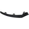 GLC43/GLC300 17-19 FRONT BUMPER MOLDING LH, Outer, Black, Coupe, w/ AMG Styling Package