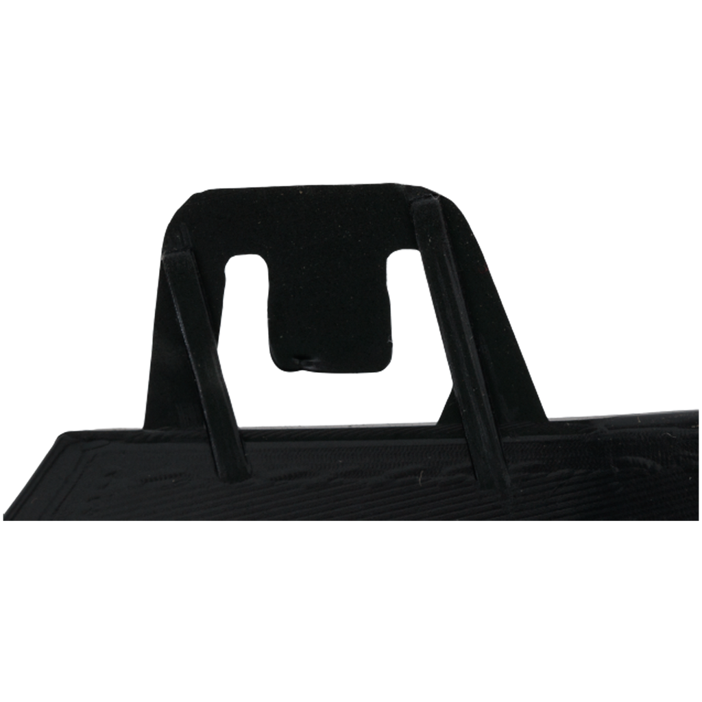 GLC43/GLC300 17-19 FRONT BUMPER MOLDING LH, Outer, Black, Coupe, w/ AMG Styling Package