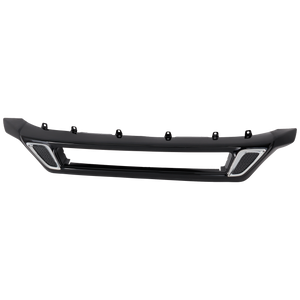 OUTLANDER 19-19 FRONT BUMPER MOLDING, Cover Extension, Painted Black