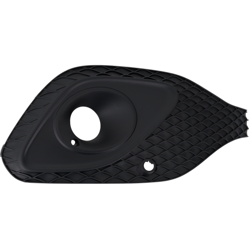 GLA250 21-23 FRONT BUMPER MOLDING RH, Outer, Textured Black, w/o AMG Body Styling, w/ Parking Aid Sensor Holes