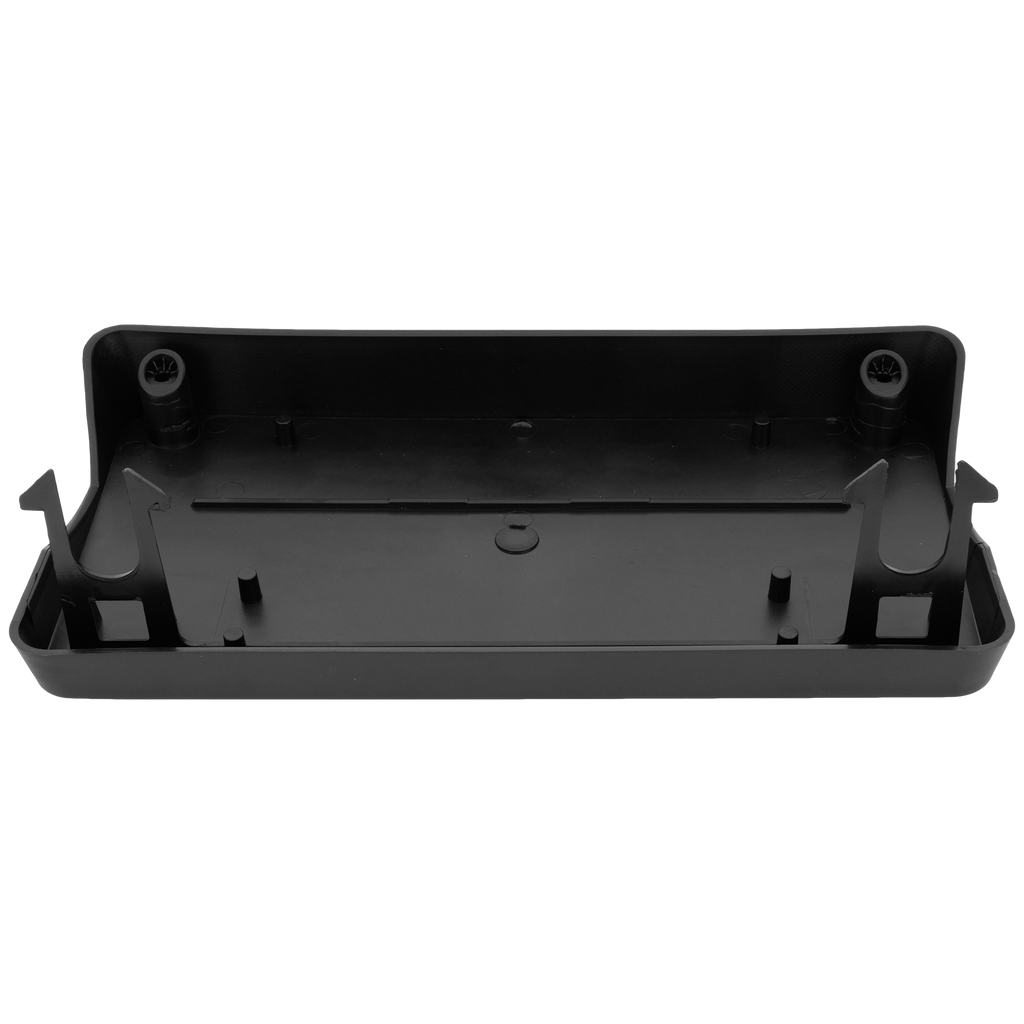 GLE350/GLE450 20-22 FRONT LICENSE PLATE BRACKET, Textured Black, w/o AMG Body Styling