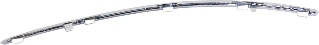 E350/E400 14-16 FRONT BUMPER GRILLE MOLDING RH, Outer, Chr, Sdn/Wgn, w/ Insert, w/o AMG Pkg