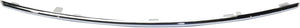 E350/E400 14-16 FRONT BUMPER GRILLE MOLDING LH, Outer, Chr, Sdn/Wgn, w/ Insert, w/o AMG Pkg